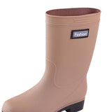 Maxbell Maxbell Women's Rain Boots Waterproof Boots Rain Shoes for Outdoor Camping Traveling Khaki EU Size 38