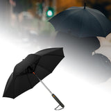 Maxbell Umbrella with Fan Compact Sun Umbrella for Camping Outdoor Activities Travel black