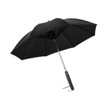 Maxbell Umbrella with Fan Compact Sun Umbrella for Camping Outdoor Activities Travel black