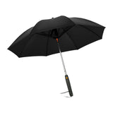 Maxbell Umbrella with Fan Compact Sun Umbrella for Camping Outdoor Activities Travel black