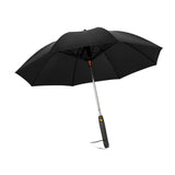 Maxbell Umbrella with Fan Compact Sun Umbrella for Camping Outdoor Activities Travel black