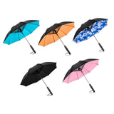 Maxbell Umbrella with Fan Compact Sun Umbrella for Camping Outdoor Activities Travel black