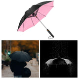 Maxbell Umbrella with Fan Compact Sun Umbrella for Camping Outdoor Activities Travel pink