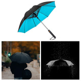 Maxbell Umbrella with Fan Compact Sun Umbrella for Camping Outdoor Activities Travel blue