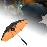 Maxbell Umbrella with Fan Compact Sun Umbrella for Camping Outdoor Activities Travel yellow