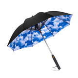 Maxbell Umbrella with Fan Compact Sun Umbrella for Camping Outdoor Activities Travel sky and clouds