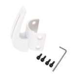 Maxbell Motorbike Hanger Hook Mounted on Motorcycle Universal Motorcycle Hanger Hook white