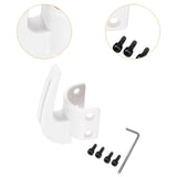Maxbell Motorbike Hanger Hook Mounted on Motorcycle Universal Motorcycle Hanger Hook white