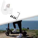 Maxbell Motorbike Hanger Hook Mounted on Motorcycle Universal Motorcycle Hanger Hook white