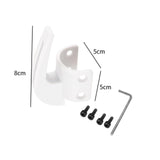 Maxbell Motorbike Hanger Hook Mounted on Motorcycle Universal Motorcycle Hanger Hook white