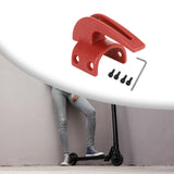Maxbell Motorbike Hanger Hook Mounted on Motorcycle Universal Motorcycle Hanger Hook red