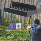 Maxbell Arrow Display Wall Mount Arrows Organizer Easy to Install Arrow Storage Rack For practice arrows