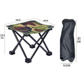 Maxbell Folded Camping Stool Fishing Chair for Hiking Backpacking Outdoor Activities