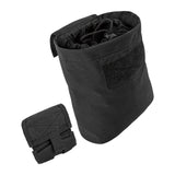 Maxbell Waist Pack Roll up Tool Bag Organizer Pack for Backpacking Motorbike Cycling Black