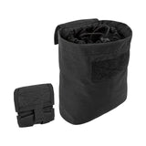 Maxbell Waist Pack Roll up Tool Bag Organizer Pack for Backpacking Motorbike Cycling Black