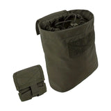 Maxbell Waist Pack Roll up Tool Bag Organizer Pack for Backpacking Motorbike Cycling Army Green