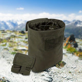 Maxbell Waist Pack Roll up Tool Bag Organizer Pack for Backpacking Motorbike Cycling Army Green