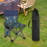 Maxbell Folding Camping Chair Portable Folding Fishing Chair for Patio Fishing Beach 42cmx42cmx72cm