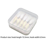 Maxbell 5Pcs Fly Fishing Flies Trout Lures Fly Fishing Lures for Bass Perch Bluegill Hook Length 1.55cm