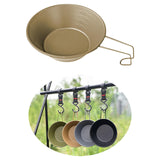 Maxbell Outdoor Camping Bowl Measuring Bowls Multipurpose for Hiking BBQ Backpacking Yellow