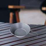 Maxbell Outdoor Camping Bowl Measuring Bowls Multipurpose for Hiking BBQ Backpacking Gray