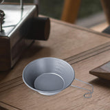 Maxbell Outdoor Camping Bowl Measuring Bowls Multipurpose for Hiking BBQ Backpacking Gray