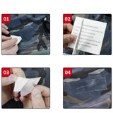 Maxbell Tent Repair Patch Multipurpose Pool Repair Patch for Awning Umbrella Outdoor Clear White