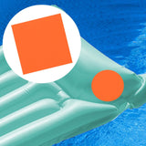 Maxbell Tent Repair Patch Multipurpose Pool Repair Patch for Awning Umbrella Outdoor Orange