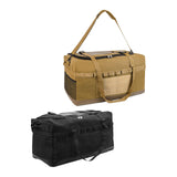 Maxbell 80 Liters Travel Camping Duffel Bag for Hiking Cookware 65x35x35cm Versatile Khaki