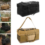 Maxbell 80 Liters Travel Camping Duffel Bag for Hiking Cookware 65x35x35cm Versatile Khaki