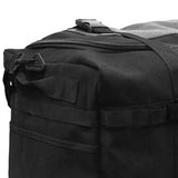 Maxbell 80 Liters Travel Camping Duffel Bag for Hiking Cookware 65x35x35cm Versatile Black