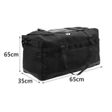 Maxbell 80 Liters Travel Camping Duffel Bag for Hiking Cookware 65x35x35cm Versatile Black