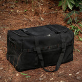 Maxbell 80 Liters Travel Camping Duffel Bag for Hiking Cookware 65x35x35cm Versatile Black