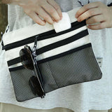 Maxbell Shoulder Bag Adjustable Strap Fashion Men Supplies Carry Bag Women Chest Bag White