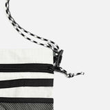 Maxbell Shoulder Bag Adjustable Strap Fashion Men Supplies Carry Bag Women Chest Bag White