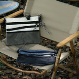 Maxbell Shoulder Bag Adjustable Strap Fashion Men Supplies Carry Bag Women Chest Bag White