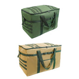 Maxbell Outdoor Camping Storage Bag Heavy Duty Storage Tote Bag for Sports Equipment Green