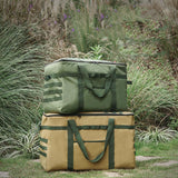 Maxbell Outdoor Camping Storage Bag Heavy Duty Storage Tote Bag for Sports Equipment Green