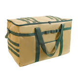 Maxbell Outdoor Camping Storage Bag Heavy Duty Storage Tote Bag for Sports Equipment Khaki
