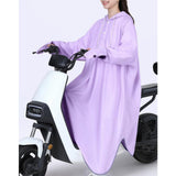 Maxbell Rain Poncho for Women with Hood Reusable Rain Coat for Fishing Hiking Riding