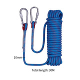 Maxbell Climbing Rope Mountaineering Rope Portable Rappelling Rope for Rock Climbing 1cmx30M