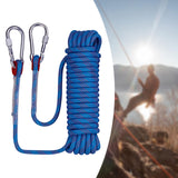 Maxbell Climbing Rope Mountaineering Rope Portable Rappelling Rope for Rock Climbing 1cmx30M