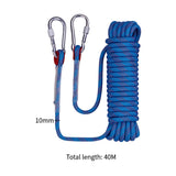Maxbell Climbing Rope Mountaineering Rope Portable Rappelling Rope for Rock Climbing 1cmx40M