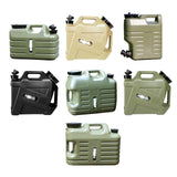 Maxbell Water Container with Spigot No Leakage Water Jug for Camping BBQ Backpacking 11L Green