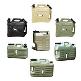 Maxbell Water Container with Spigot No Leakage Water Jug for Camping BBQ Backpacking 11L Green