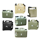 Maxbell Water Container with Spigot No Leakage Water Jug for Camping BBQ Backpacking 11L Green