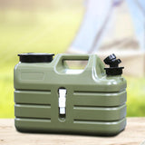 Maxbell Water Container with Spigot No Leakage Water Jug for Camping BBQ Backpacking 11L Green