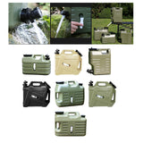 Maxbell Water Container with Spigot No Leakage Water Jug for Camping BBQ Backpacking 11L Green