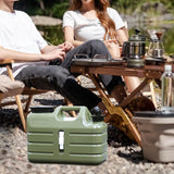 Maxbell Water Container with Spigot No Leakage Water Jug for Camping BBQ Backpacking 11L Green