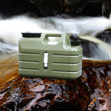 Maxbell Water Container with Spigot No Leakage Water Jug for Camping BBQ Backpacking 11L Green
